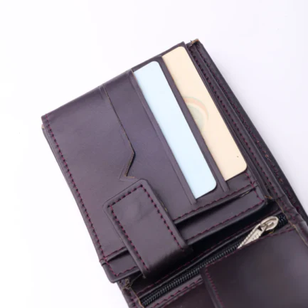 Minimalist Mens Leather Bi-Fold Wallet-PB-LW-0016