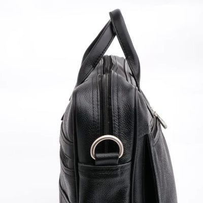 The Ultimate Leather Breifcase Bag-Black-PB-LB-0012