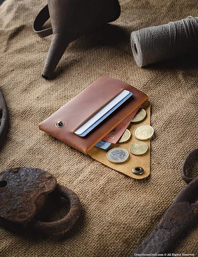 Pull And Bears Minimalist Wallet, Classic Premium Quality Leather,Ml-0030