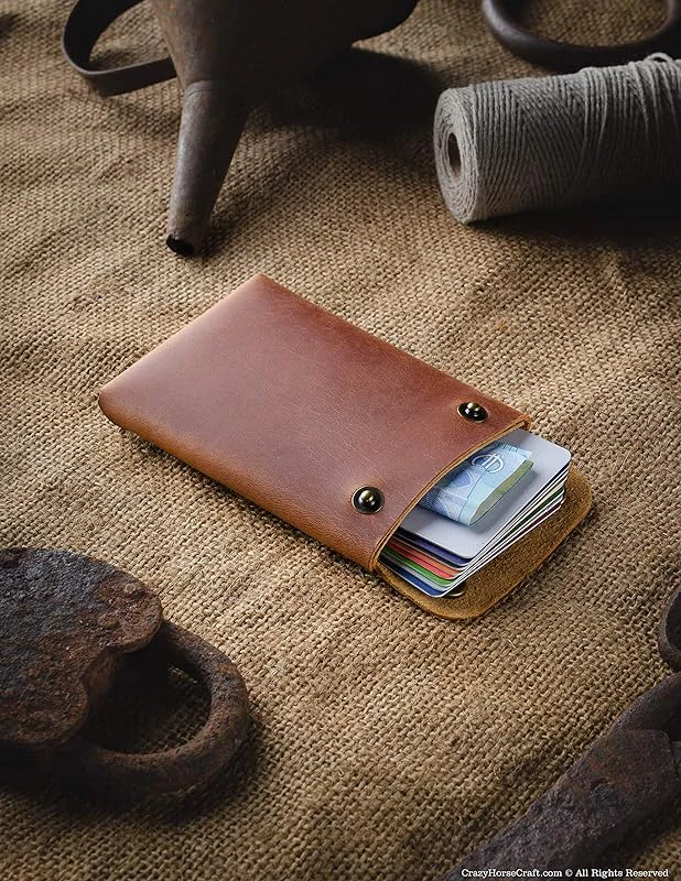 Pull And Bears Minimalist Wallet, Classic Premium Quality Leather,Ml-0030