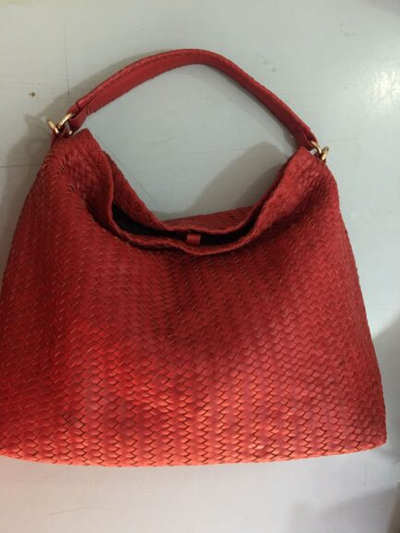 Women Leather Basket Tote Bag-PB-TB-0028