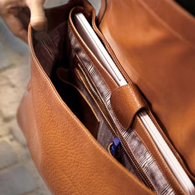 Messenger Leather Bag for Macbook 13″ & 14″-PB-CB-0010