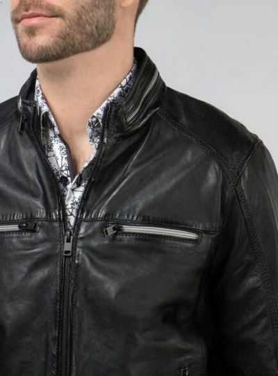 Mardan leather jacket-PB-JK011