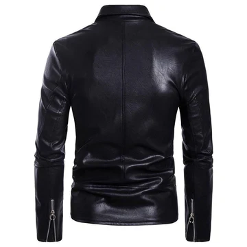 MEN’S LEATHER JACKET -PB-JK007