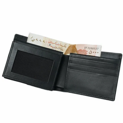 Multi Fold Natural Cow Hide Leather Mens Wallet-PB-LW-0013