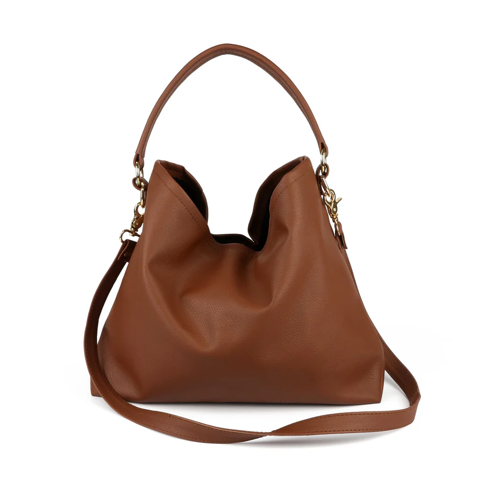 Premium Brown Leather Tote Bag - PB-LB-001