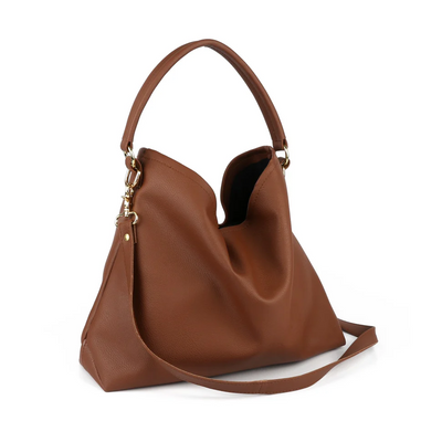 Premium Brown Leather Tote Bag - PB-LB-001