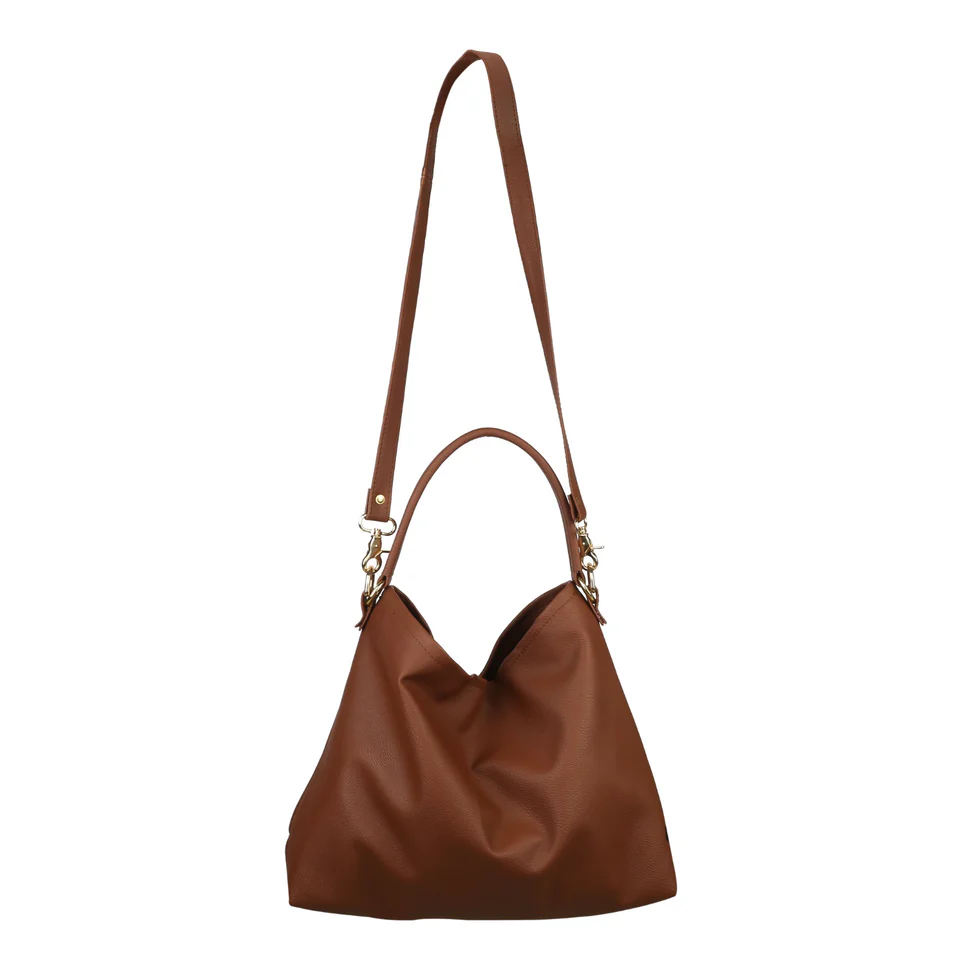 Premium Brown Leather Tote Bag - PB-LB-001