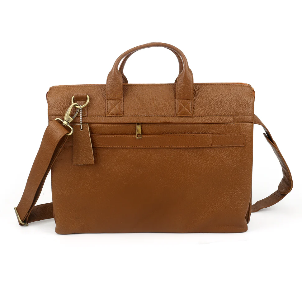 Premium Leather Laptop Bag - Pb-LPB-001