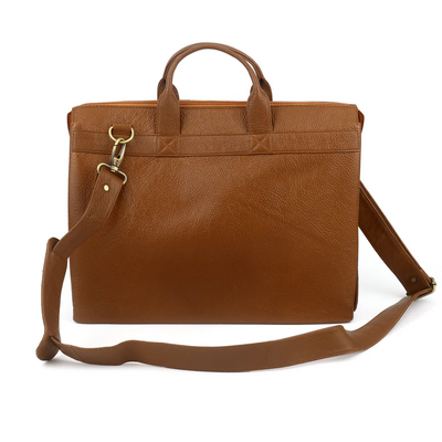 Premium Leather Laptop Bag - Pb-LPB-001