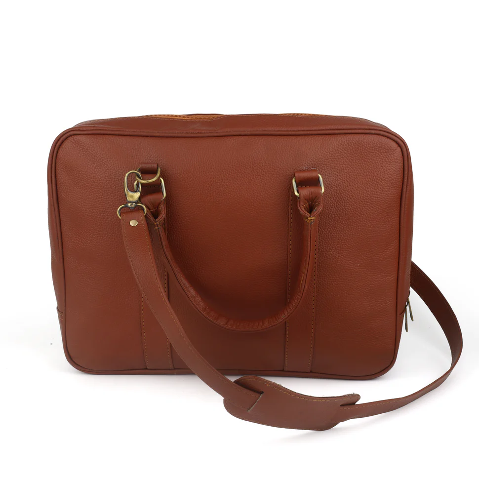 Premium Leather Laptop Bag - PB-LPB-004