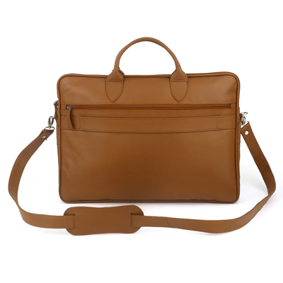 Premium Leather Laptop Bag - PB-LPB-005