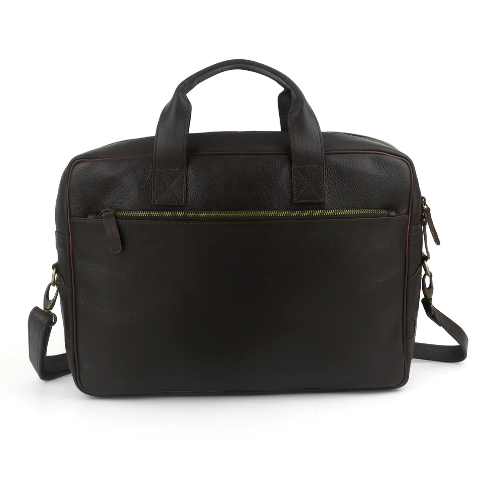 Premium Leather Laptop Bag - PB-LPB-007