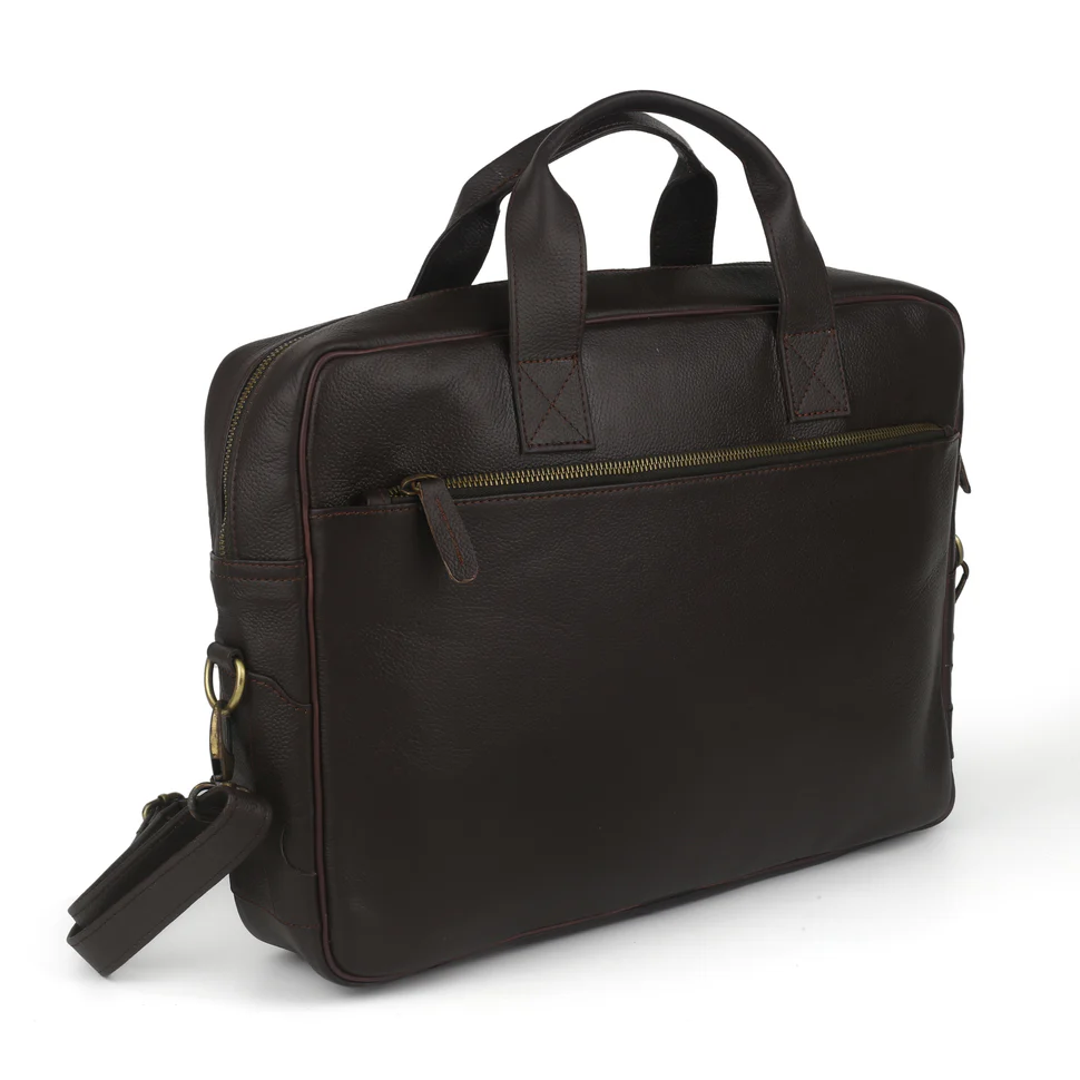 Premium Leather Laptop Bag - PB-LPB-007