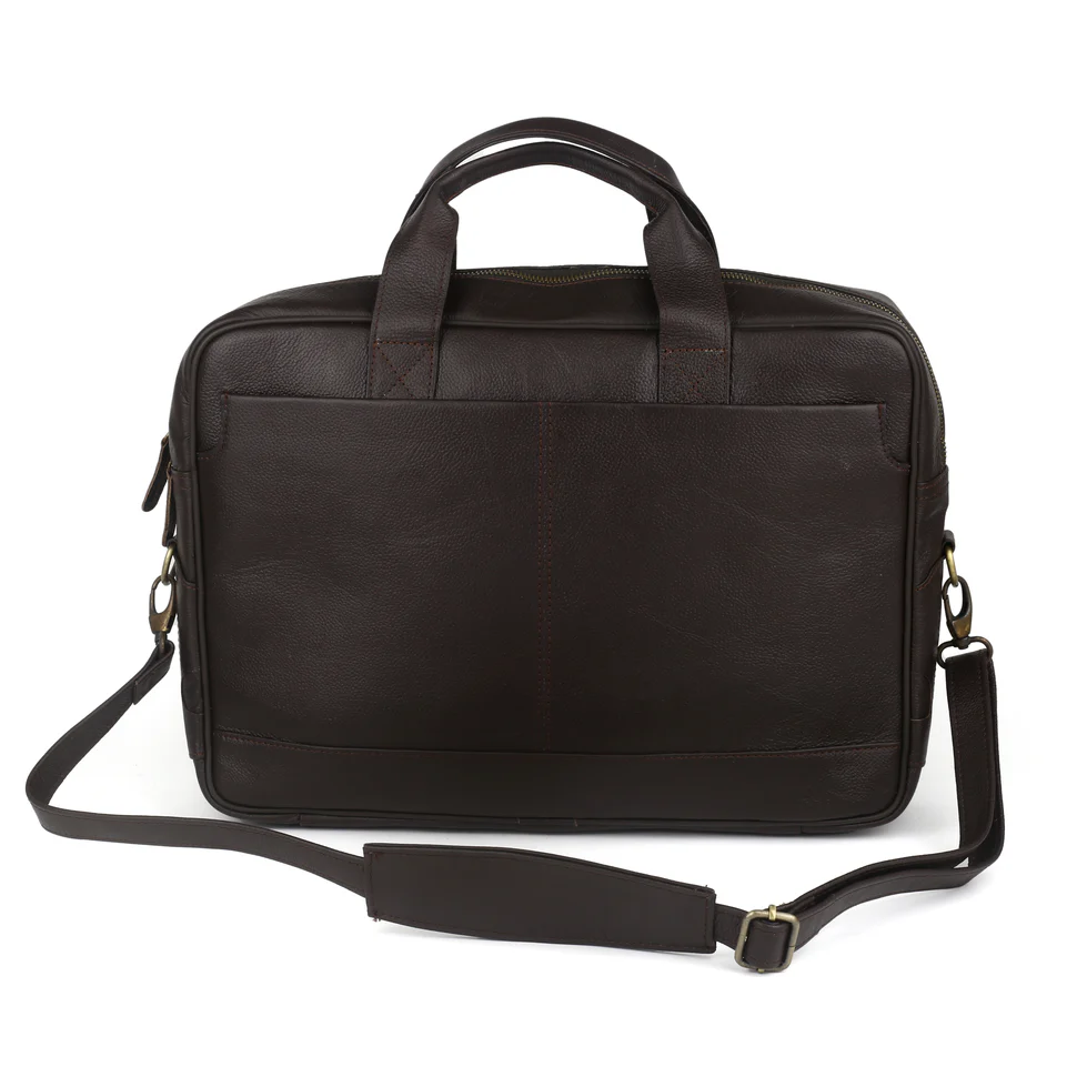 Premium Leather Laptop Bag - PB-LPB-007