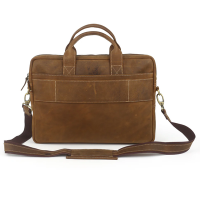 Premium Leather Laptop Bag - PB-LPB-009