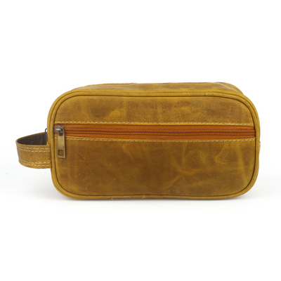 Premium Leather Toiletry Bag - PB-LTB-003