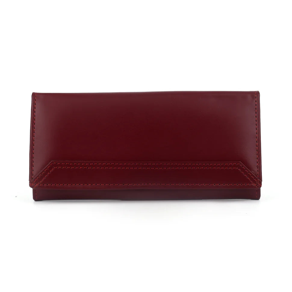 Womens Leather Clutch Wallet - PB-LW-002