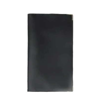 Deluxe Passport Travel Leather Long Wallet-Black-PB-LW-0023