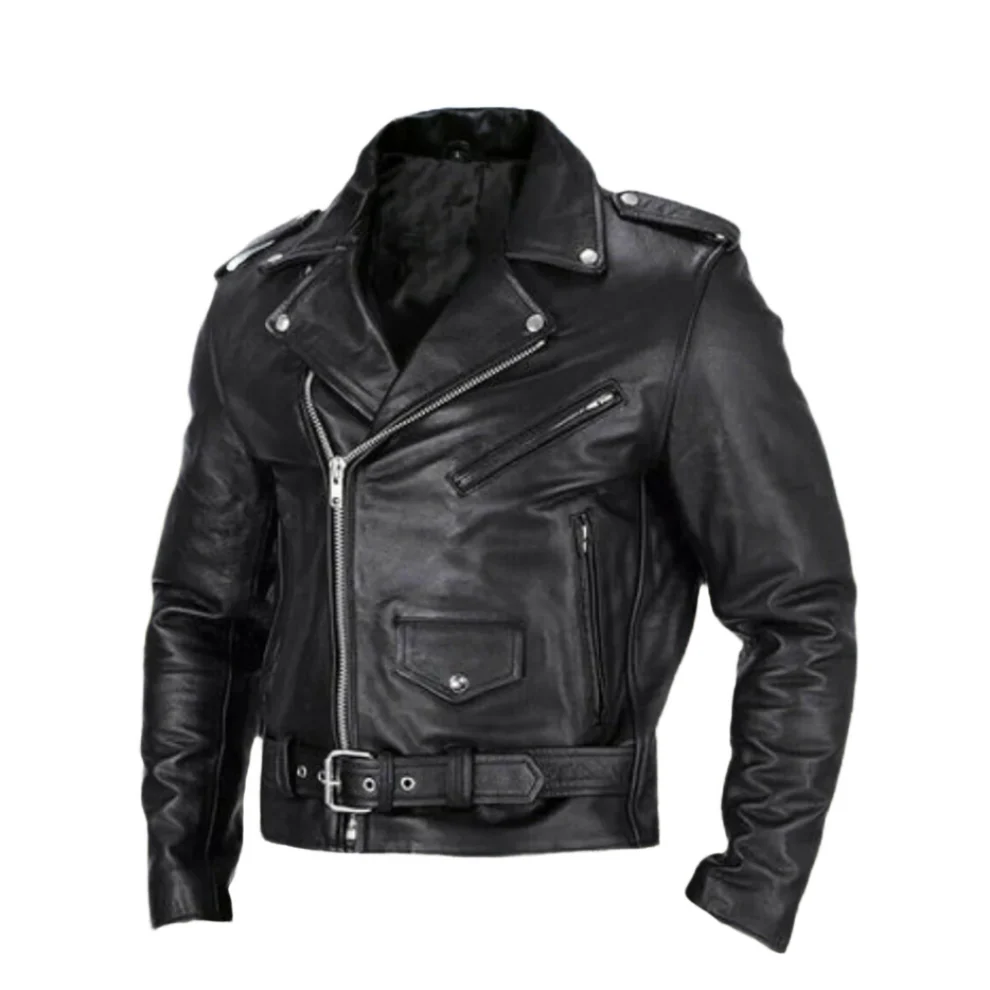 MEN’S LEATHER JACKET -PB-JK008