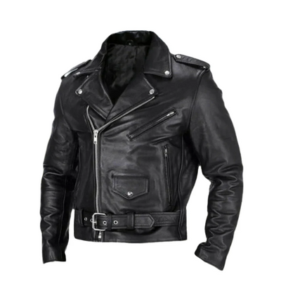 MEN’S LEATHER JACKET -PB-JK008