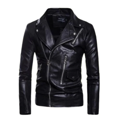 MEN’S LEATHER JACKET -PB-JK007