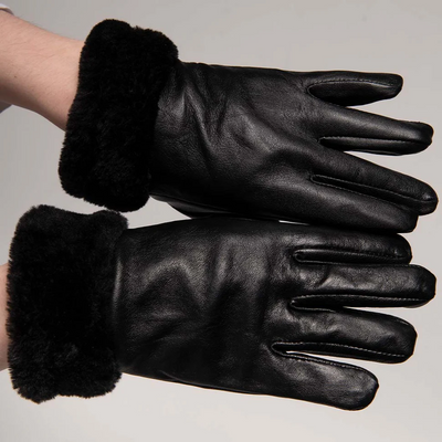 Leather Classical Winter Gloves-PB-001