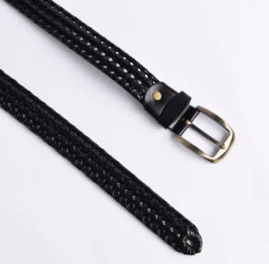 Stylish Braided Men’s Milano Leather Belt-PB-LB-0025