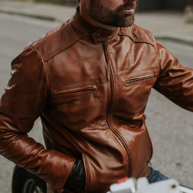 Pull and Bears Moto Jacket-PB-JKOO17