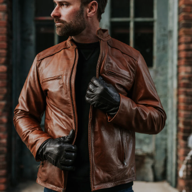 Pull and Bears Moto Jacket-PB-JKOO17