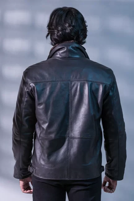 Aviator Jacket Black-PB-JK0015