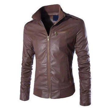 MEN’S LEATHER JACKET -PB-JK004